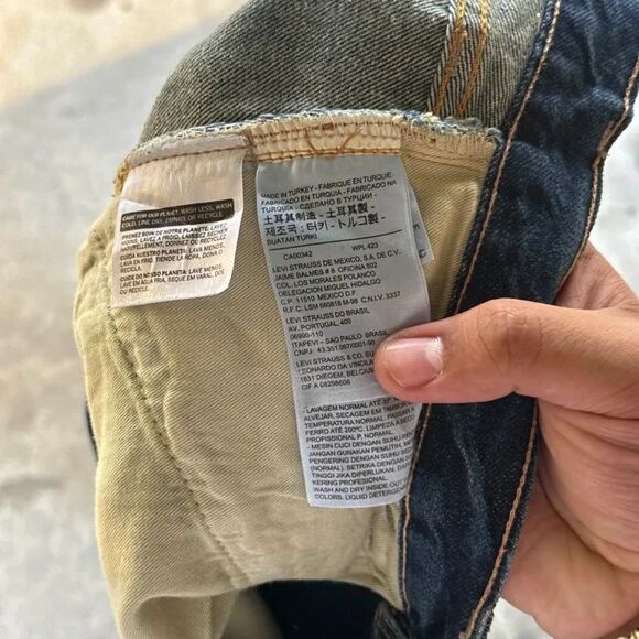 Levi's Premium LVC 501 XX Selvedge Denim Jeans BIG E Size 30X28 - Picture 4 of 9